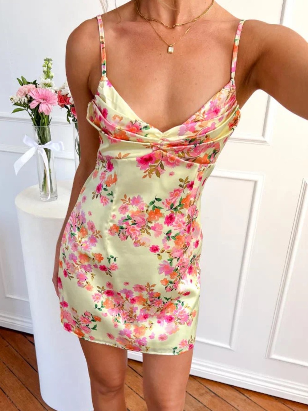 NWT Beginning Boutique Bloom Mini Dress